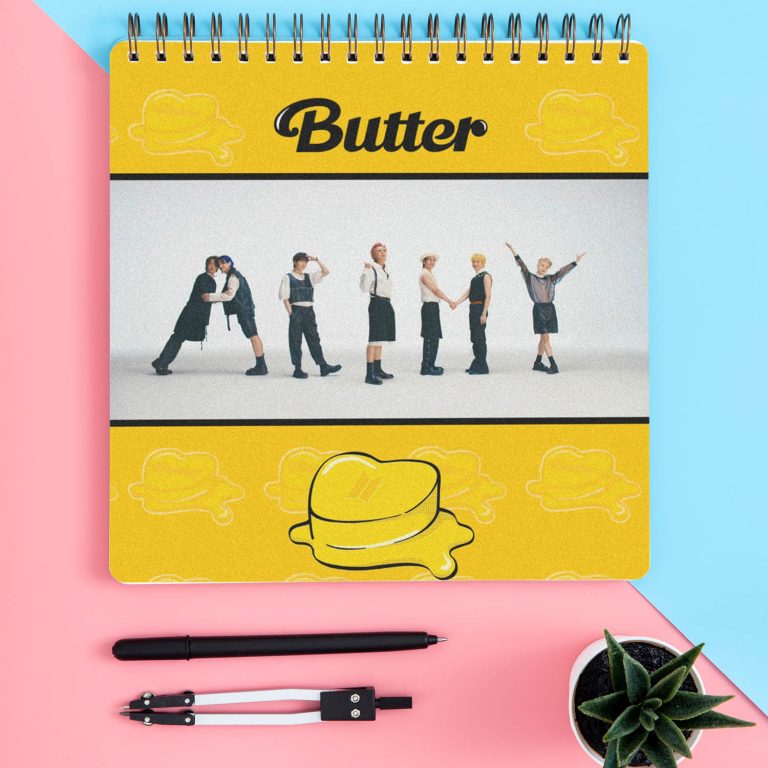 دفترچه يادداشت bts butter کد 4012