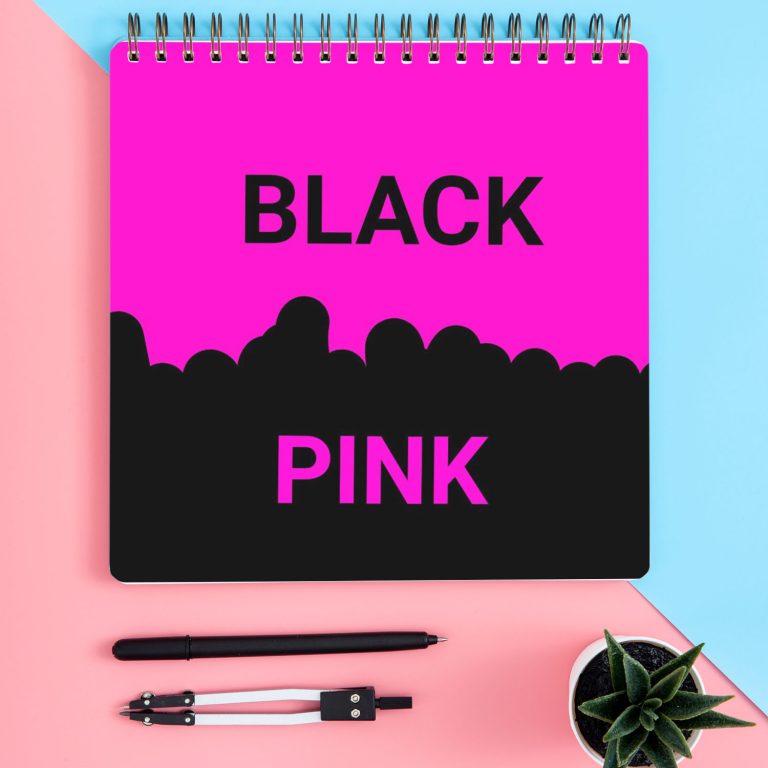 دفترچه يادداشت black pink  کد 5007