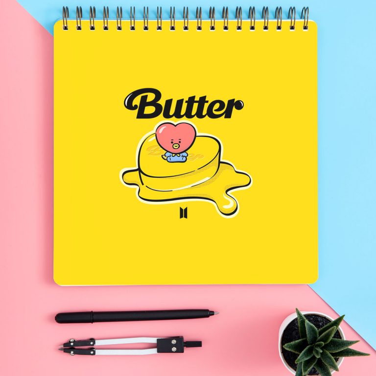 دفترچه يادداشت bts butter کد 10100210
