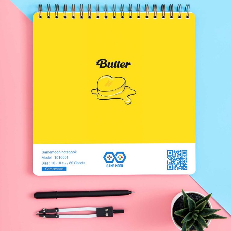 دفترچه يادداشت bts butter کد 10100215