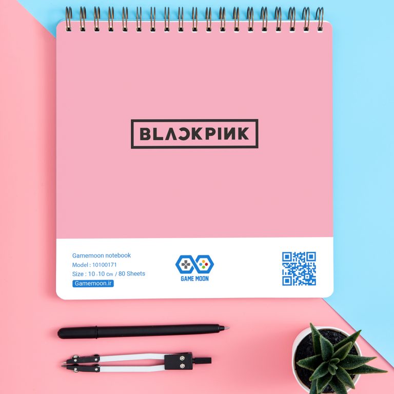 دفترچه يادداشت black pink کد 10100221